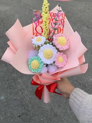 #creatorsearchinsights #howtomakecutestuff #kawaiiaesthetic #daisies #crochet #bouquet 