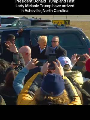 Good things are coming for the people of Asheville, North Carolina.President Donald Trump and First Lady Melania Trump have arrived in Asheville, marking their first trip since the start of President Trump's second term.They're here to attend a Hurricane Helene recovery briefing and meet with storm survivors in Swannanoa, one of the hardest-hit communities. #DonaldTrump #FirstLady #Asheville #NorthCarolina #HurricaneHelene #helene #StormRecovery #BreakingNews #TrendingNow #USAUpdates #PresidentialVisit #HeleneRecovery #TikTokNews#foryou #fyp 