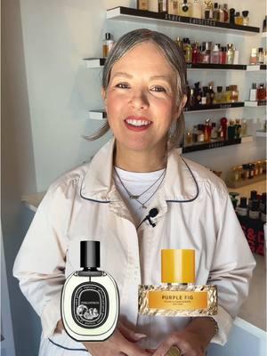 Do you agree with Dana’s winning fig choice?? #luckyscent #sotd #nicheperfume #perfume #perfumes #scentbar #perfumetok #thisorthat #thisorthatchallenge #thisorthatgame #fig #figperfume 