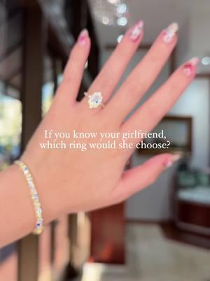 1, 2, 3, 4, 5, 6, 7, 8, 9, or 10? How well do you know your girl? 🥰💍✨  #ringtest #boyfriendtest #girlfriendtest #princessbridediamonds #pbdbling #engagementring #engagementrings #huntingtonbeach #orangecounty 