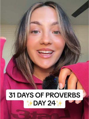 ✨31 DAYS OF PROVERBS CHALLENGE: day 24✨ share the GOOD NEWS with someone today #christiantiktok #proverbschallenge #jesusfreaks #jesus #faith #biblestudy #fyp 