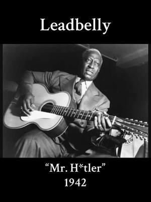 Fourth time trying to get this to post. #leadbelly #blues #acousticblues #vintageblues