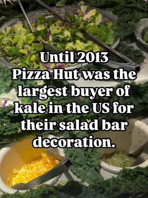 My Roman Empire is the rebrand of kale from a salad bar decor to a “super food” #pizzahut #kale #foodmemes #viralfood