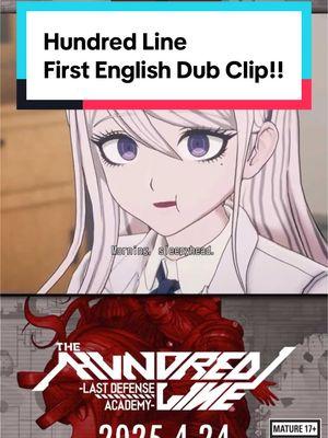 English dub is ready for the Danganronpa creator’s new game! #hundredline #danganronpa #ndrv3 #sdr2 #junkoenoshima #anime #nintendoswitch #danganronpacosplay 