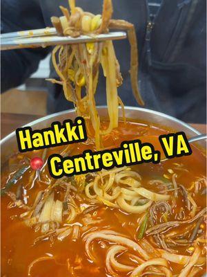 Let’s try Hankki in Centreville, VA! This is a restaurant serving up traditional Korean dishes. You can get everything from soups to stews to hot pots.  When I stopped by, I tried: -Fried mandu (dumpling) -Dwaeji Deungalbi Kimchi Jjigae -Yukgaejang Everything was served piping hot. The pork rib soup was just the right amount of spice, and the meat fell right off the bone. The yukgaejang really hit the spot on a cold night. It was filled with a lot of noodles, beef, and vegetables. They have a large menu, so I’m looking forward to coming back and trying some other dishes! 🍜Hankki 📍Centreville, VA #korean #koreanfood #soup #yukgaejang #kimchiijjigae #dumplings #mandu #centrevilleva #dmv #nova #dmvfoodie #nova #foodiesofinstagram