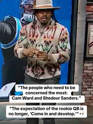 #CamNewton on how #JaydenDaniels has changed the expectations for #rookie #QBs 👀 #Commanders #NFL #ShedeurSanders #CamWard