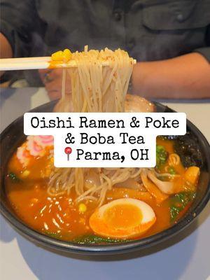 @Oishi Ramen and Bao in Parma has a new menu and we are OBSESSED. This is our new go-to for ramen, dumplings, poke, boba teas, and more. The dumplings were top tier! #fyp #foryou #foryoupage #fypシ #FoodTok #foodietiktok #food #Foodie #foodreview #restaurant #cleveland #cle #clevelandblogger #foodblogger #clefood #RestaurantReview #clevelandfood #cleeats #216 #downtowncleveland #clefoodies #clefoodie #clevelandfoodie #clevelandfoodies #clevelandfoodscene #216eats #eatlocalcleveland #eatlocalohio #oishiramen #oishiparma #parmafood #parmaohio #clevelandramen #clevelandboba #oishi #dumplings 