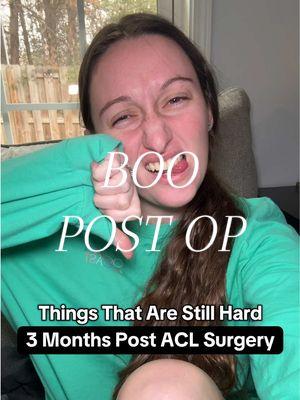 Recovery can be a b*tch sometimes but I try not to get discouraged by different milestones that still give me trouble. Everyone's surgery and recovery is so different! #acl #fypシ #tornacl #aclsurgery #aclrecovery #kneesurgery #postop #recovery #aclreconstruction #challenge #acltear 