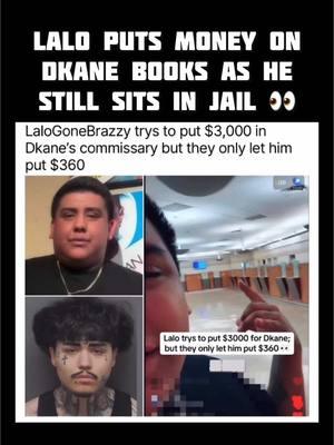 LaloGoneBrazzy supports DKane in Jail 👏  #lalo #dkane #mexicantiktok #longervideos #fyp 