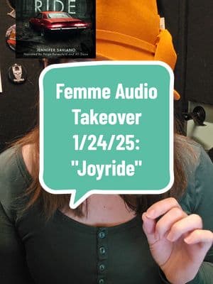 "Joyride" by @Jen Saviano Saviors MC Series is a vigilante novella set in the Saviors MC world.  It is available in ebook, physical, and audio formats (performed in duet with the fantastic @Ali Dane 🎙 Andria Mae) #femmenarratorappreciation #BookTok #books #femmeaudiotakeover #fato #orangehatsociety #audiobook #audiobooks #audiobooknarrator #author #authorsoftiktok #ace 