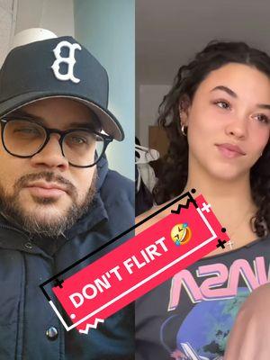 #duet with @✰ Aleah ✰  Don't flirt with me!! 🤣🤣 #fyp #foryoupage #fypviral #fypage #entertainment #funny #funnyvideos #funnyguy #funnyshit #beyourself #beyou #onelife #keepitcool #staylowkey #dontflirwithhim #flirting #duet 