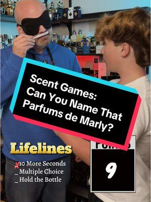 Scent Games: Can You Name That Parfums de Marly? With my Son @Parfums de Marly #fragrancetiktok #fragrancegame #scentgame #fyp #parfumsdemarly #fathersons 