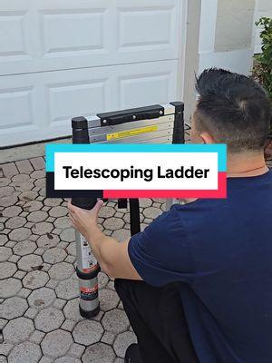 got myself hands on this telescoping ladder and its worth it. easy to extend and retract. super lightweight and portable. @Vevor_US #vevor #tiktokshopblackfriday #tiktokshopcybermonday #ladder #telescopingladder #diyproject #DIY  #tipsandtricks #coolfinds #tools #tooltok #maintenance #ladder #fixit #roofing #fathersdaygiftideas #giftideas #gifts #giftsforhim #giftfordad #giftsforhusband #FathersDay #contractor #contractorlife #construction #constructionlife #diytools #extensionladder #vevortools #xmas #fyp #beprepared #bestbuy #vevorcode #viral #vevorttshop #vevorauto #tool #giftguide #homeimprovement #homegadgets #homegadget #tiktokshopfinds #ttsdelightnow #treasurefinds #creatorsearchinsights #TikTokShop 