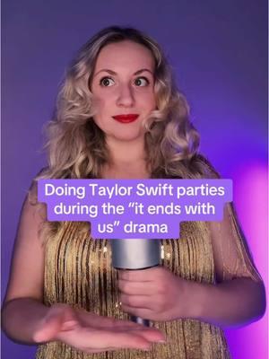 I still haven’t seen it ends with us but all this drama makes me nervous at Taylor swift parties 😂 #taylorswift #itendswithusmovie #itendswithusbook #colleenhoover 