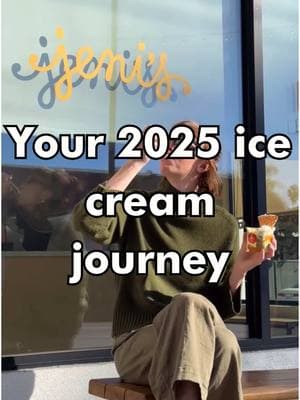 Here to support your ice cream journey in 2025. @squid westra  #icecream #sweettreats #jenisicecream #jenisicecreams #jenis #greensmoothie #icecreamshop #foodtiktok 