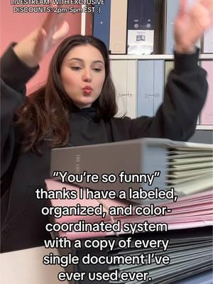 funny girls organize😎 #organize #savor #deals #documentorganizer #office #bestseller #thefolio #tiktoklive #easyorganization #fyp 