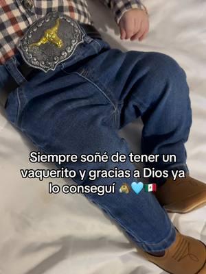 Mi Vaquerito por vida 🩵🤠 #vaquero #bebevaquero #babyvaquero #babycowboy #ropadebebevaquero #bebevaquerooutfit #fyp #mivida #mibebe #bebe #mexico #parati #vivamexico 