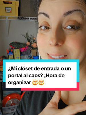 ¿Mi clóset de entrada o un portal al caos? ¡Hora de organizar! #MomsofTikTok  #amadecasa #longervideos #mamade2 #parati #momtok #shein #foryoupage 