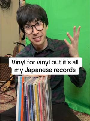 I didn’t realize I amassed quite the collection until filming this #japan #japanese #vinyl #records #vinylrecords #vinylcheck 