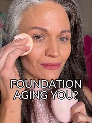 Is your foundation aging you? Does it settle in fine lines? Does it look cakey? Y’all I am 43 I don’t want anything to make me look older. I like the dewy, healthy finish I get with this Korean foundation. Click TikTok shop to try it out. @Milk Touch Global Official  #milktouchcushion #koreanfoundation #amazonmakeup #amazonfinds