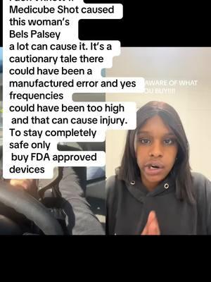 #duet with @أمينة - Amina #fyp If there is not proper testing on these devices and the frequencies are too high they can cause serious injury. The only way to stay completely safe is only use FdA approved devices #fdaapproveddevices #cautionarytale #medicubeairshot #medicube #belspalsey #staysafe #doyourhomework #researcheverything #fdaapprovedisthesafeestchoice #skincaredevices 