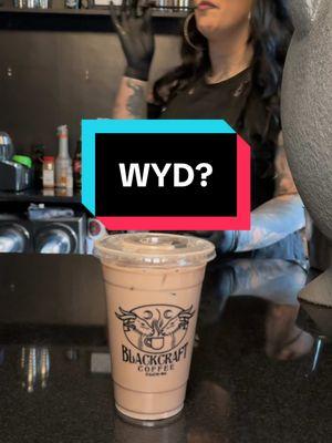 The barista does this to your straw…..wyd? #coffee #coffeetiktok #blackcraftsalem #blackcraftcoffee