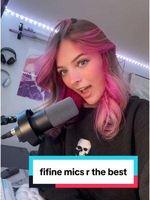 i love @Fifine Gaming mics ! #gamer #techgirl #lindseyszn #GamerGirl #pcsetup #fifinek688 #gifted 