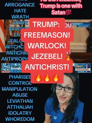 #greenscreen #Trump #freemasons #warlock #witchcraft #Jezebel #Ahab #demonicchain #retaliation  #Repent #🔥🔥🔥