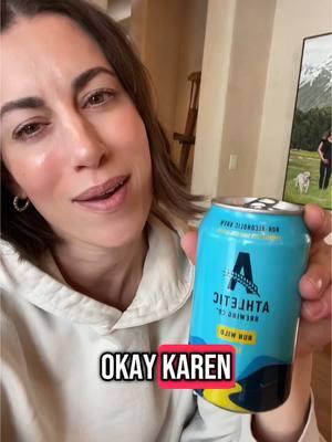 Do you expect me to eat chili and NOT have a beer with it Karen?! #ad #hatcreekburger #chili #athleticbrewing #nonalcholic #NAbeer #newyearsresolutions #protein #momproblems #karen #comedy #easydinner #hormonefree #smallbatch @AthleticBrewing @hatcreekburgers 