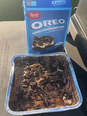 Smoked Oreo Baked Cheesecake using the Ninja Woodfire Outdoor Grill #ninjakitchen #ninjawoodfire #smokergrill #smokeddessert #oreocheesecake @Ninja Kitchen @OREO @Betty Crocker 