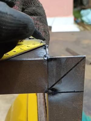 The idea of making a more interesting connection on angle iron #Welding #Welder #WeldingCreativeTools #WeldingLife #Amazing #TipsAndTricks #DIY  #WeldingCommunity #MetalWorking #StickWelding #ArcWelding #Technique #ShieldedMetalArcWelding #WeldingEducation #WeldingTraining #Fyp #WeldingIndustry #WeldingCareers #WeldingSafety #WeldingArt  #WeldingProjects #CuttingSkills #Weldinglnspiration #WeldingMotivation 