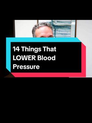 14 Things That LOWER Blood Pressure  #LowerBloodPressure #HeartHealth #HealthyLifestyle #BloodPressureTips #NaturalRemedies #ScienceBased 