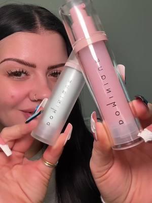 Blurring or Hydrating primer, Dominique gave us both!! Are you team pink or team blue ?! 🩷💙  #blurringprimers #hydratingprimer #skinprep #makeupprimer #dominiquecosmetics @Dominique Cosmetics 