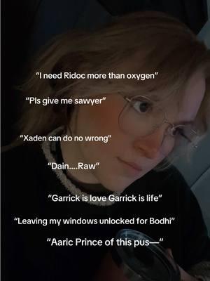 Glad we’re all on the same page but imagine me trying to explain why to my spouse #onyxstorm #xadenriorson #ridocgamlyn #garricktavis #bodhidurran #aaricgraycastle #dainaetos #sawyerhenrick #tairneanach #tairn 