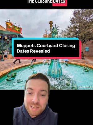 Disney has finally revealed when Muppets Courtyard will be closing at Hollywood Studios, and there’s not a ton of time left to enjoy that rat pizza  🍕  #disney #disneyparks #disneyworld #distok #disneycontent #wdw #waltdisneyworld #waltdisneyworldparks #waltdisneyworldresort #disneytiktok #disneynews #disneyparkstiktok #muppets #hollywoodstudios #themuppets #orlando #florida #orlandoflorida #greenscreen  