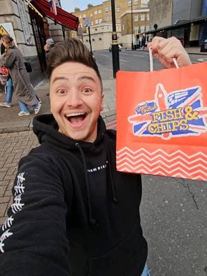 most expensive fish & chips ever 🇬🇧 #comedy #funny #humor #pov #travel #food #england #london #meme #adventure #viral #video #trending #fun #foryou #fyp 