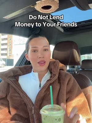 I think it comes down to this: if it’s a small enough amount of money, you are my friend and it all comes back around. If it’s a large enough amount of money to come between us, it isn’t worth it. #lendingmoney #friendship #friendshipadvice #moneyadvice #financialadvice #owesmoney #satc #carriebradshaw #charlotteyork 