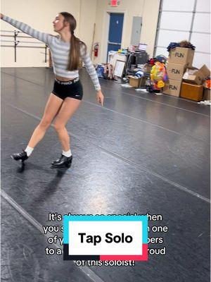 I can’t believe how much I’ve seen @madeline🫶🏻 grow up at our dance studio!  Here’s a sneak peek at her tap solo for this season! #dance #dancetok #tap 