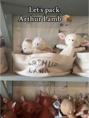 Thank you for your first order! We hope Arthur Lamb is a great introduction to the world of Hazel Village 🌰 #hazelvillage #toys #toys #giftideas #plushies 