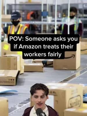 Amazon workers are human beings, not machines. We deserve to be treated with dignity and respect. That’s why we’re going to continue to build worker power and fight until we secure a Teamsters union contract. Are you ready for change at your facility? Click the link in bio to join our movement! #TimeForChange #MakeAmazonDeliver #1u #Teamsters #Unions #UnionStrong #SolidarityForever #AmazonDrivers #AmazonWorkers #MakeAmazonPay #fyp 