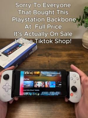 Playstation Backbone One on Sale! 🤑#playstationbackbone #gamingconsole #playstationconsole #xboxgaming #handheldgaming #backboneone #TikTokShop #ttshopdeals