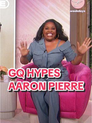 THAT’S MUFASA! Aaron Pierre covers the latest GQ Hype feature - and it’s got Sherri purring!  #sherrishepherd #sherrishowtv #aaronpierre #gq #gqmagazine @@sherrieshepherd @GQ 