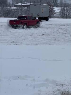 Just some fun in the snow ❄️ but we always have our Stop & Go kit ready if needed! 🛞  #snowday #snow #notraction #donuts #stopandgo #stopngo #tirerepair #tire 