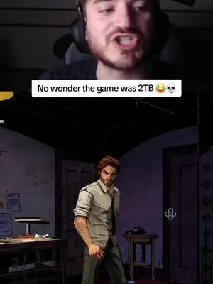 No wonder The Wolf Among Us was 2TB to download...😂💀 #thewolfamongus #wolfamongus #twau #bigbywolf #telltalegames #telltale #jokergoingwild 