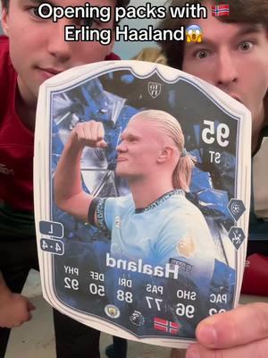 LETS GET IT #devincaherly #devinanddylan #gaming #fifa #packopening #FC25 #ErlingHaaland 