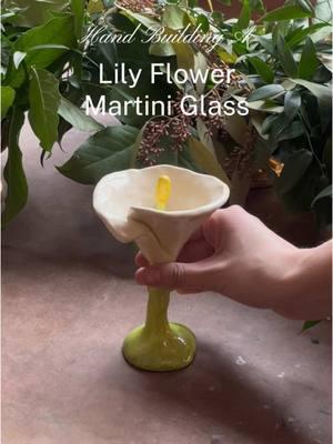 An idea for your next hand building project🍸 Come make a martini glass with us in The Pottery - open Fridays, Saturdays and Sundays! Tickets for our hand building experience are $68 per person and available for purchase on our website. There’s limited space left for this weekend, so book while you can :)  See you there! #happymedium #thingstodoinnyc #newyorkcity #nycpotterystudio #pottery #handbuilding 