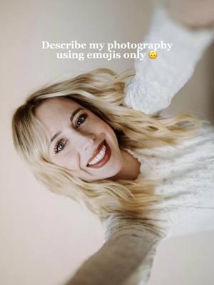 Challenge for you! Describe my photography using emojis only ✨  Day 2 of trying to grow my business using TikTok 🤝  #utahphotographer #photography #photographer #photosession 