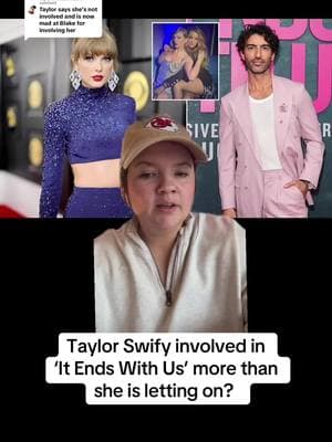 Replying to @Meredith Lee Taylor swift involved more than she is letting on?  #greenscreen #greenscreenvideo #blakelively #justinbaldoni #itendswithus #tiktoktea #celebritygossip #popculturenews #popculture #thedrama #gossipgirl #tmz    #fivefeetapart #travisflores #candanceowens2024 #taylorswift 