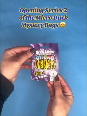 Give us ALL the micro ducks 🤩✨🐤🦆 #series2 #microducks #rubberducks #duckies #toys #mysterytoy #mystery #mysterybox #mysterybag #collector 