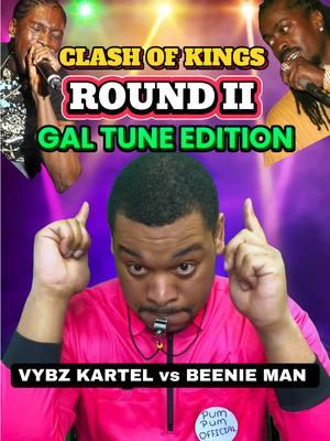 BEENIE VS KARTEL 🥊ROUND II : THE GAL TUNE EDITION … WHO A The 👑King Fi Gal Tunes ???  Am only the Refereeeeee #BeenieMan #VybzKartel #Clash #KingofDancehall #Remix #Mashup #Jamaica 